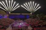 Basel Tattoo firework and performance (c) Patrick Straub