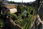 Panorama Bockfelsen und Abtei Neumünster (Luxemburg City Touristic Office)