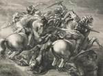 Gérard Edelinck - Die Anghiari-Schlacht, 1657–1666, Kupferstich © Kunsthalle Bremen – Der Kunstverein in Bremen, Foto: Die Kulturgutscanner-Rosenau