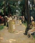 Max Liebermann - Papageienallee, 1902 © Kunsthalle Bremen – Der Kunstverein in Bremen / Foto: Lars Lohrisch