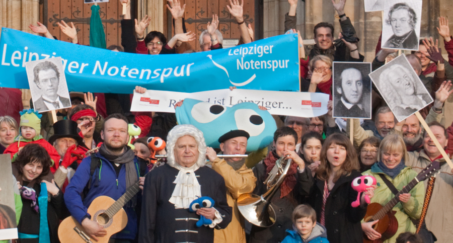 Musik bewegt die Stadt. Foto: Sven Winter.