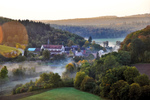 Kloster im Nebel © Eigenbetrieb Kloster Bronnbach