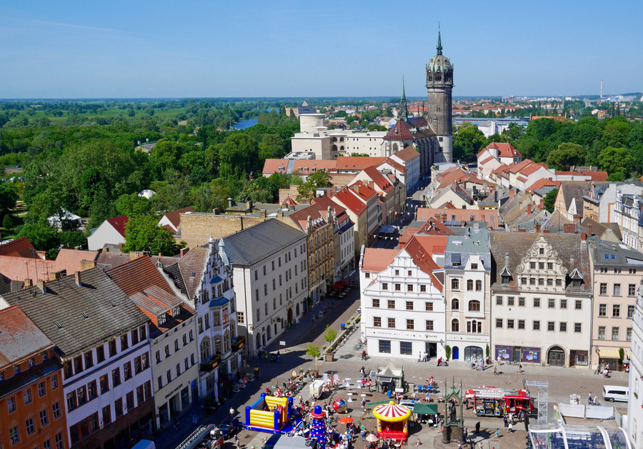 Blick von Stadtkirche