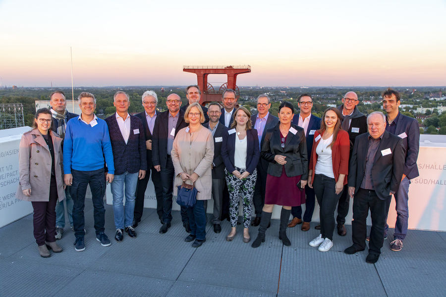 Netzwerktreffen auf dem UNESCO Welterbe Zollverein, der schönsten Zeche der Welt